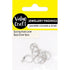 13mm Silver Colour Earring Hook with Lever Back